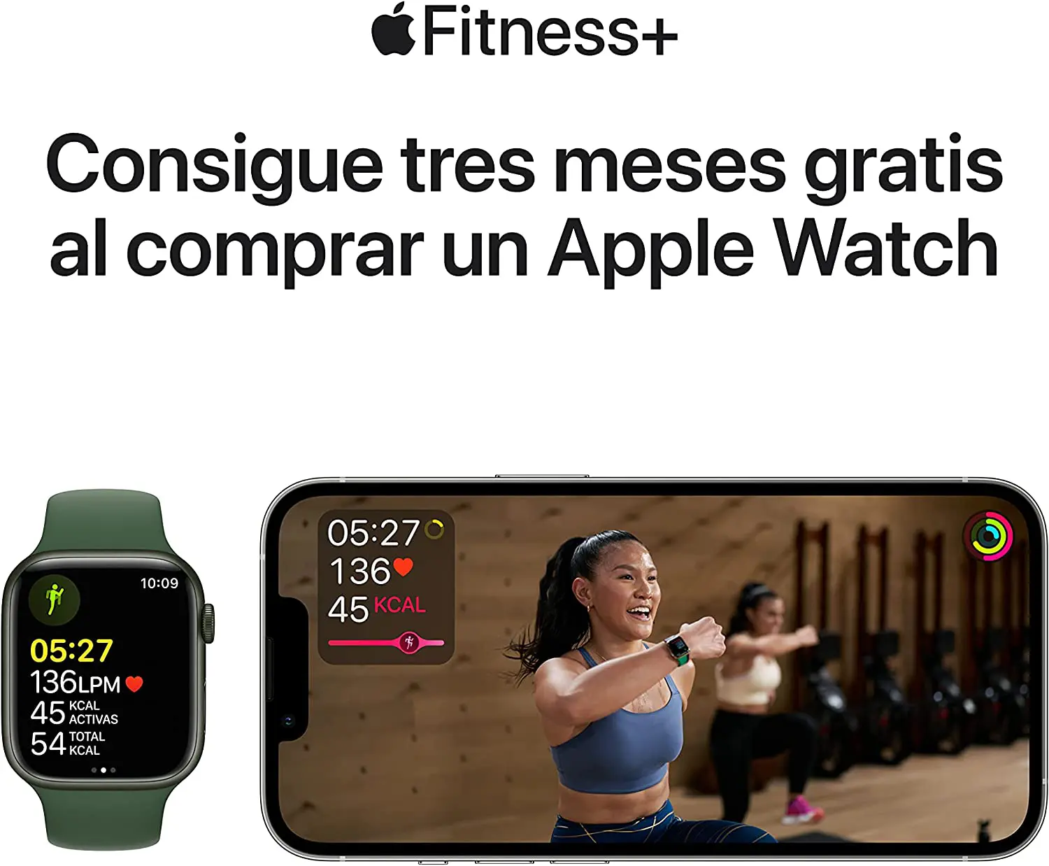 Apple Watch Series 7 (GPS + Cellular) - Caja de Aluminio en Color Medianoche de 41 mm - Correa Deportiva en Color Medianoche - Talla única - Oferta Fitness
