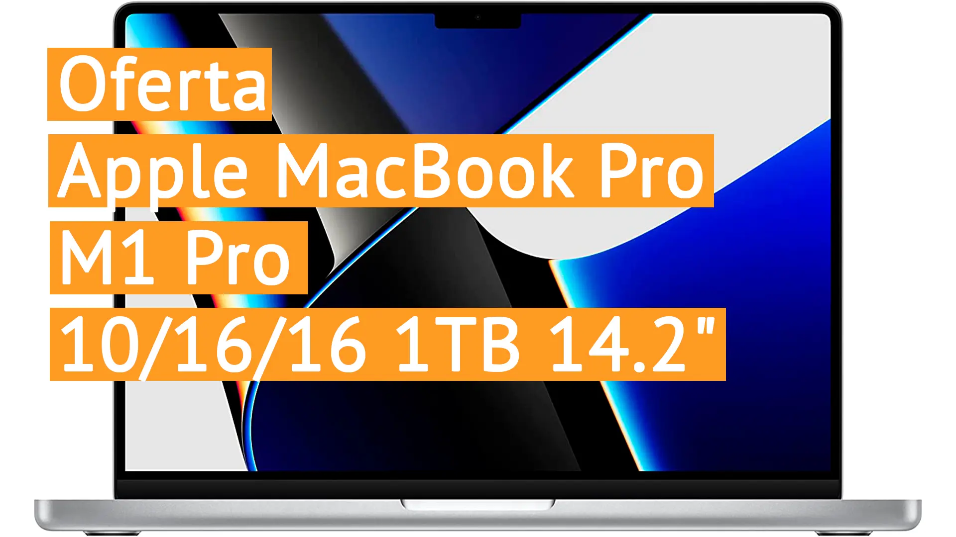Oferta 2021 Apple MacBook Pro (de 14 pulgadas, Chip M1 Pro de Apple con CPU de diez núcleos y GPU de dieciséis núcleos, 16 GB RAM, 1 TB SSD) - Plata
